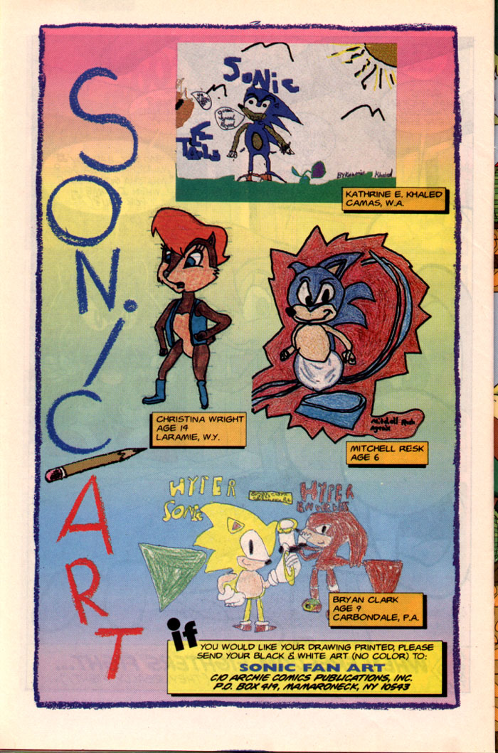 Sonic - Archie Adventure Series October 1995 Page 23